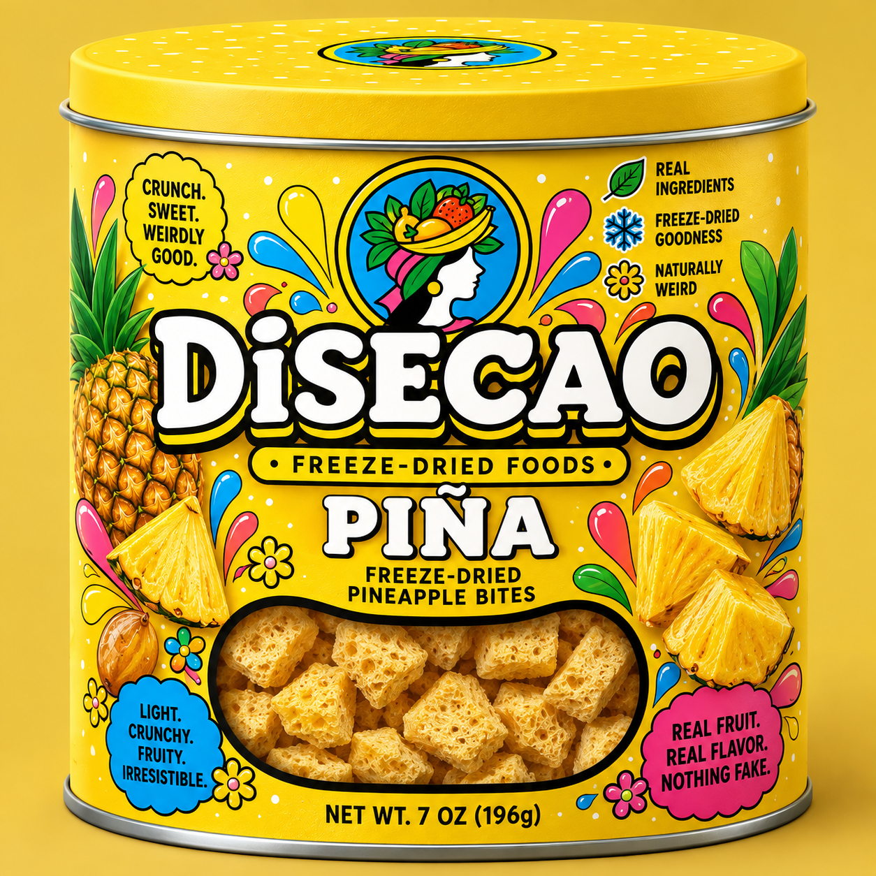 Envase Disecao de Piña